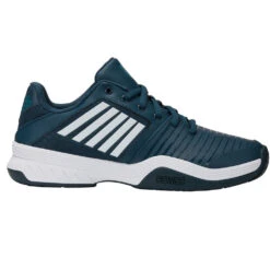 K-Swiss Men’s Court Express Tennis Shoes (Reflecting Pond/White/Colonial Blue)