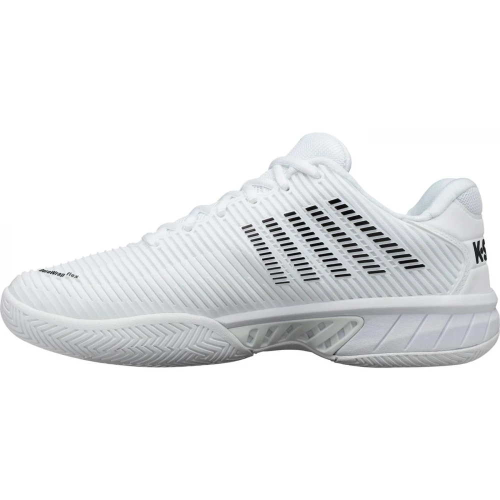 K-Swiss Men’s Hypercourt Express 2 HB Tennis Shoes (White/Black) 4 K-Swiss Men’s Hypercourt Express 2 HB Tennis Shoes (White/Black) - Image 2