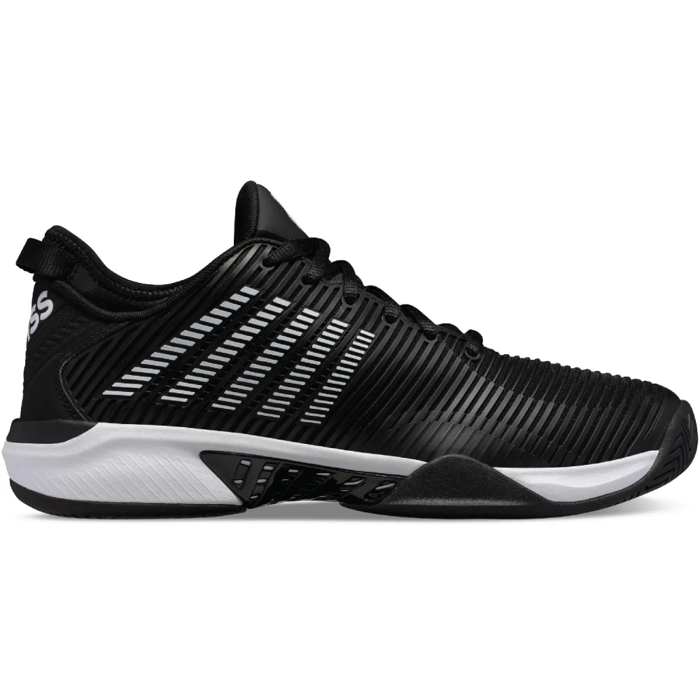 K-Swiss Men’s Hypercourt Supreme Tennis Shoes, Black/White 3 K-Swiss Men’s Hypercourt Supreme Tennis Shoes, Black/White