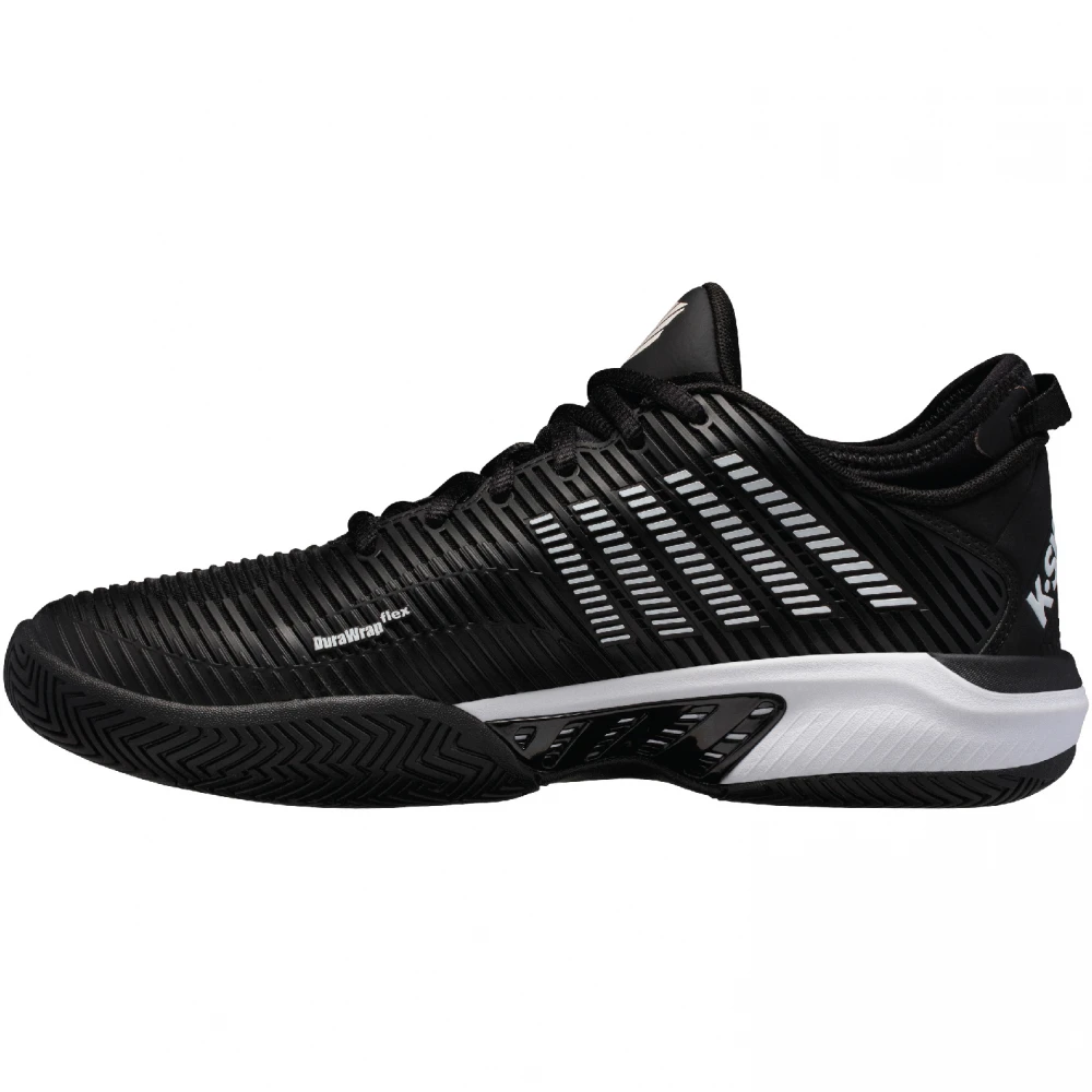 K-Swiss Men’s Hypercourt Supreme Tennis Shoes, Black/White 4 K-Swiss Men’s Hypercourt Supreme Tennis Shoes, Black/White - Image 2