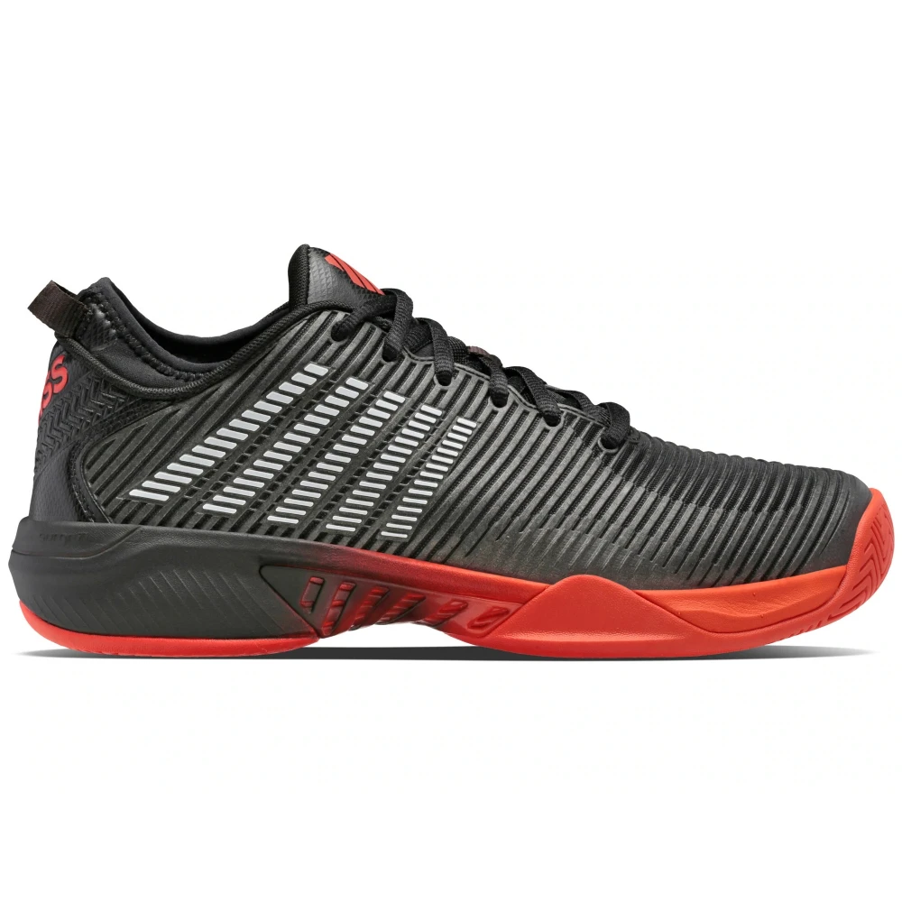 K-Swiss Men’s Hypercourt Supreme Tennis Shoes (Asphalt/Jet Black/Spicy Orange) 3 K-Swiss Men’s Hypercourt Supreme Tennis Shoes (Asphalt/Jet Black/Spicy Orange)