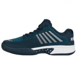 K-Swiss Men’s Hypercourt Express 2 (2E) Tennis Shoes (Reflecting Pond/Biscay Bay/White) 6 K-Swiss Men’s Hypercourt Express 2 (2E) Tennis Shoes (Reflecting Pond/Biscay Bay/White) -Tennis Equip Shop 06806 434 kswiss mens hypercourt express 2 2E tennis shoes reflecting pond biscay bay white left 1000 1000