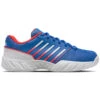 K-Swiss Men’s Bigshot Light 4 Tennis Shoes (Classic Blue/White/Berry Red) -Tennis Equip Shop 06989 444 kswiss mens bigshot light 4 tennis shoes 4 classic blue white berry red right 1000 1000