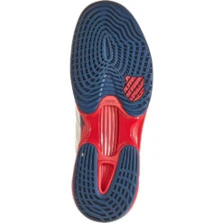 K-Swiss Men’s SpeedTrac Tennis Shoes (Blanc De Blanc/Blue Opal/Lollipop) -Tennis Equip Shop 07392 146 K Swiss Mens SpeedTrac Tennis Shoes Blanc De BlancBlue OpalLollipop c 1000 1000