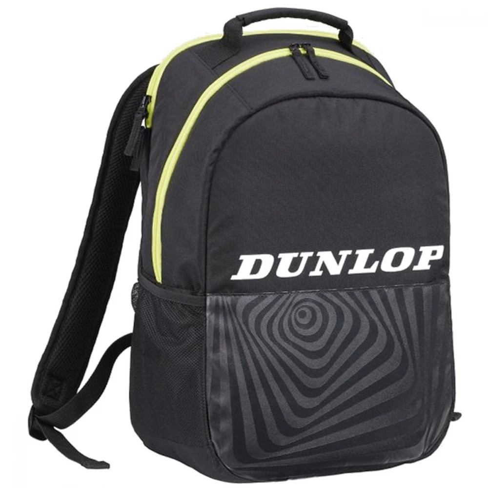 Dunlop SX Club Tennis Backpack (Black/Yellow) 3 Dunlop SX Club Tennis Backpack (Black/Yellow)