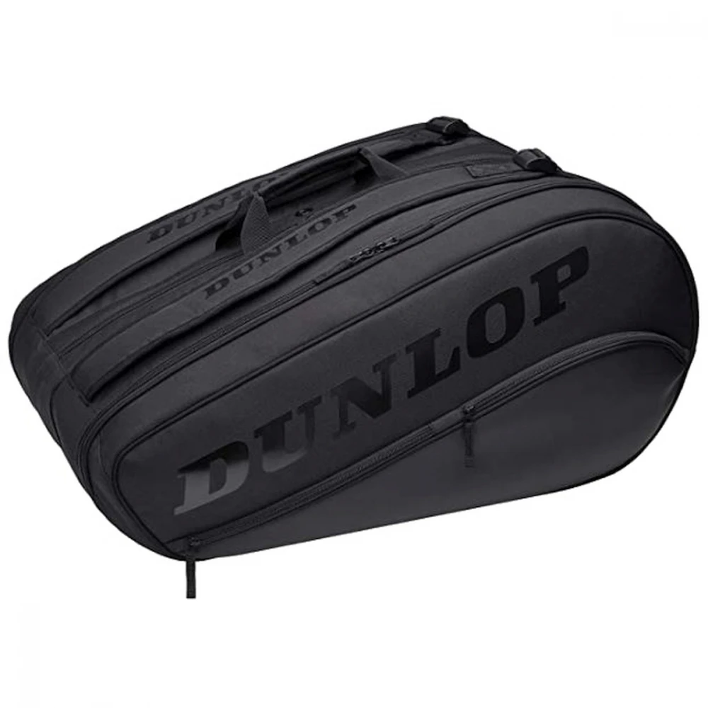Dunlop Team 12 Racquet Thermo Tennis Bag (Black/Black) 2 Dunlop Team 12 Racquet Thermo Tennis Bag (Black/Black)