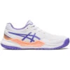 Asics Juniors Gel Resolution 9 Grade School Tennis Shoes (White/Amethyst) 1 Asics Juniors Gel Resolution 9 Grade School Tennis Shoes (White/Amethyst) -Tennis Equip Shop 1044A067 101 Asics Juniors Gel Resolution 9 Grade School Tennis Shoes WhiteAmethyst a 1000 1000