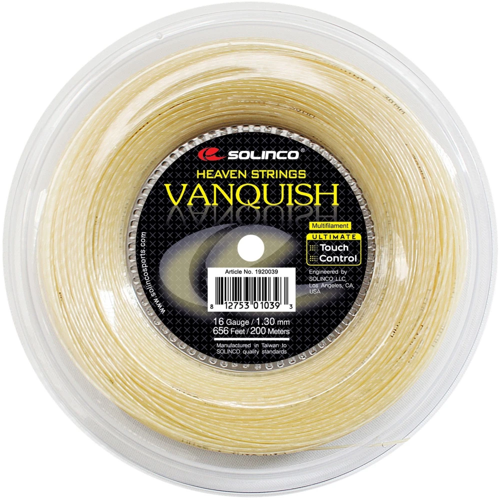 Solinco Vanquish 15L Tennis String (Reel) 3 Solinco Vanquish 15L Tennis String (Reel)