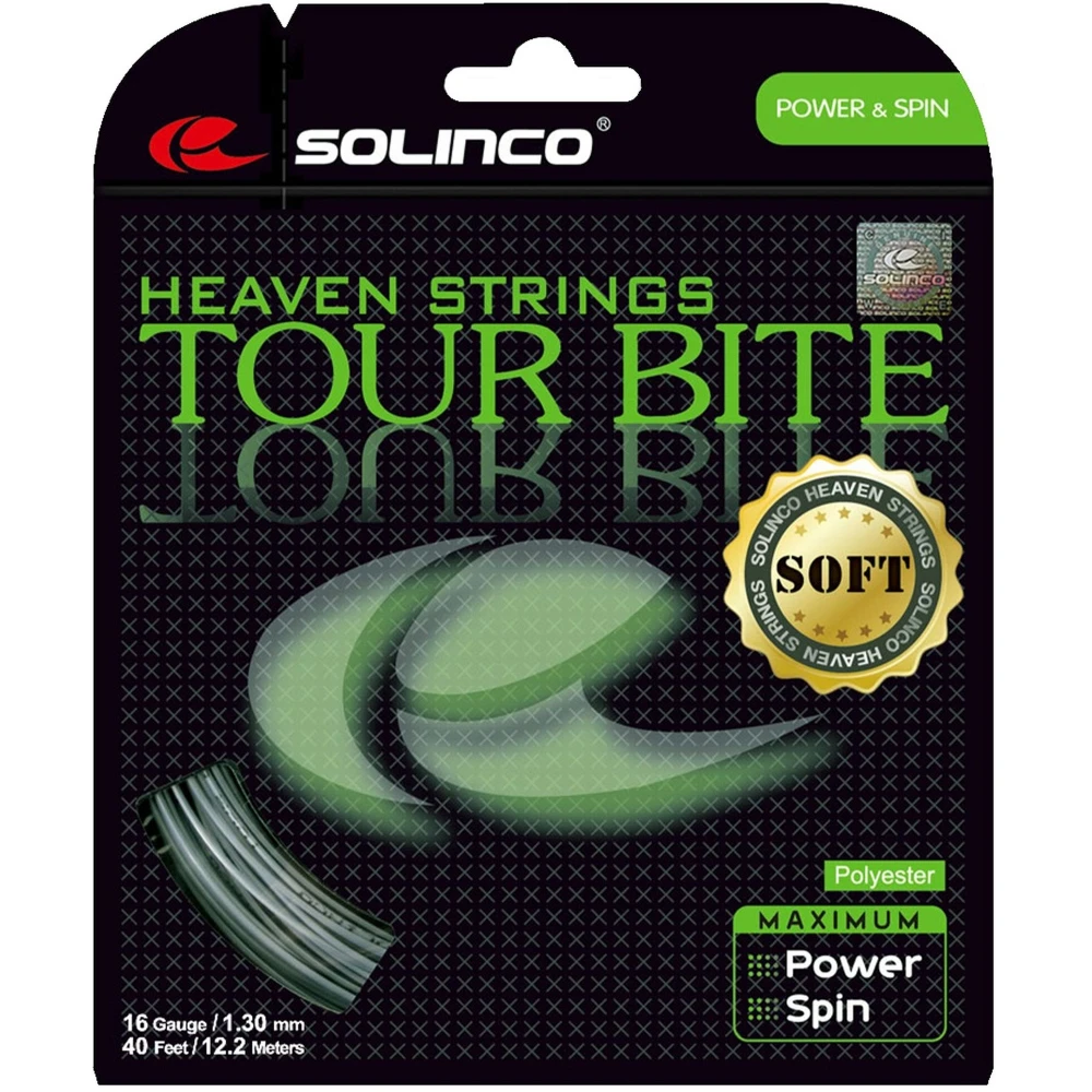 Solinco Tour Bite Soft 18g Tennis String (Set) 3 Solinco Tour Bite Soft 18g Tennis String (Set)