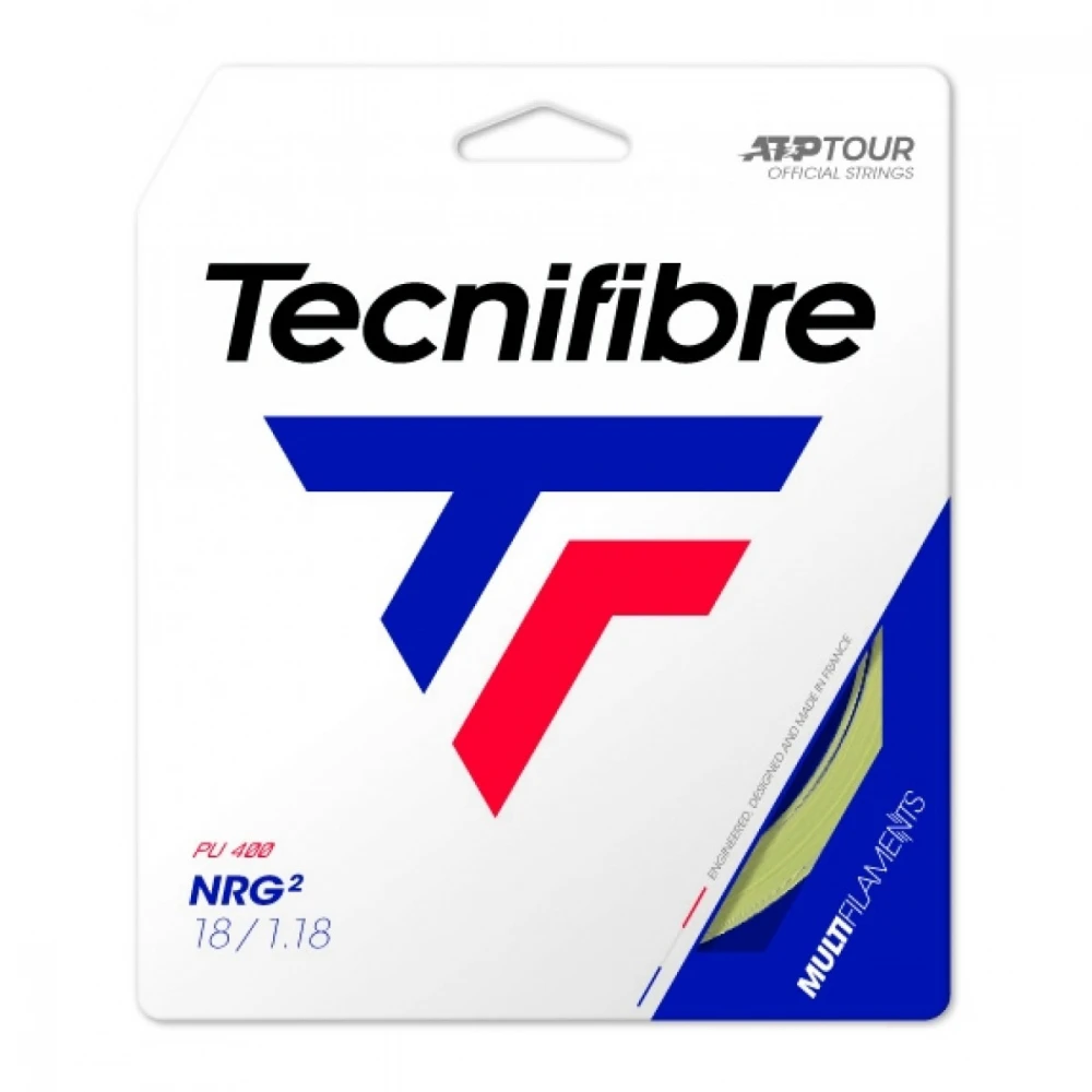 Tecnifibre NRG2 18g Tennis String (Set) 3 Tecnifibre NRG2 18g Tennis String (Set)