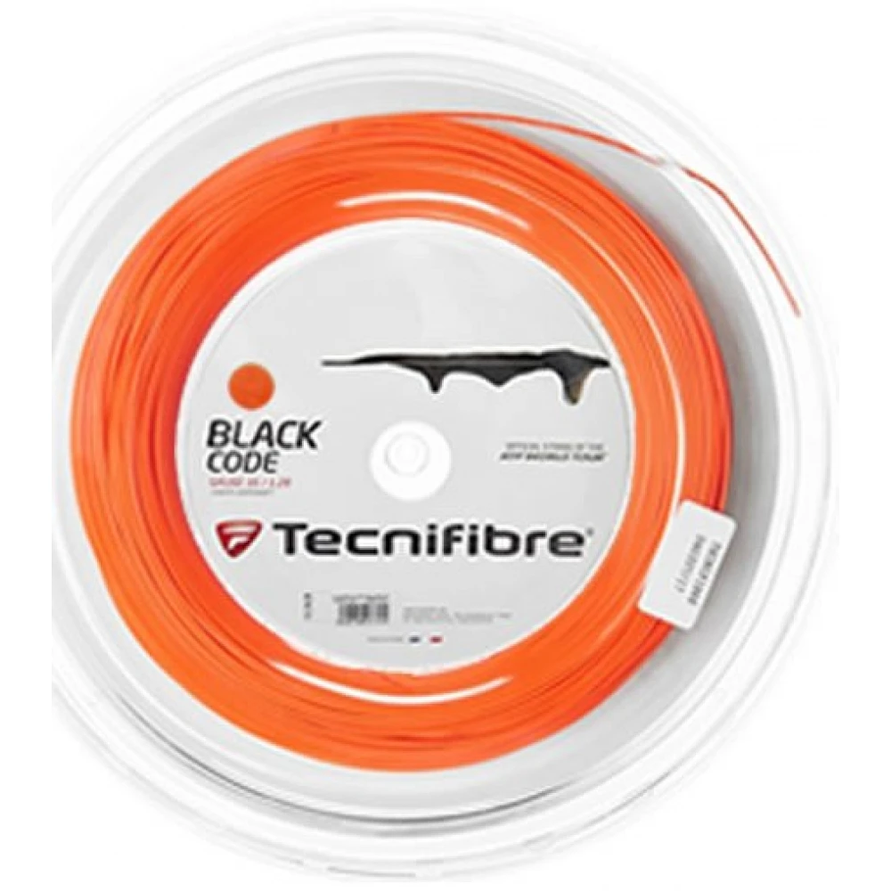 Tecnifibre Black Code Fire 16g Tennis String (Reel) 3 Tecnifibre Black Code Fire 16g Tennis String (Reel)