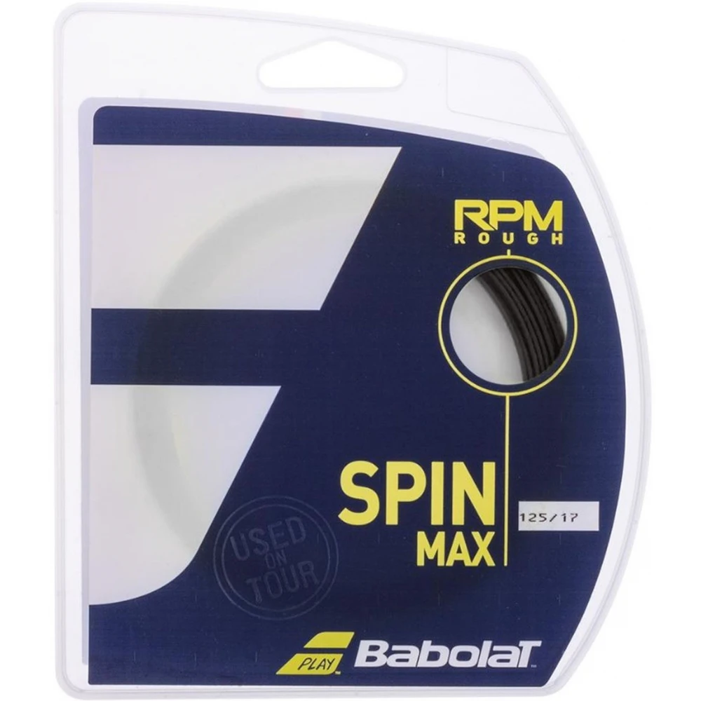 Babolat RPM Rough Spin Max 17g Tennis String (Set)