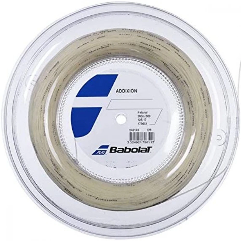 Babolat Addixion 17g Natural Tennis String (Reel) 3 Babolat Addixion 17g Natural Tennis String (Reel)