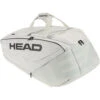 Head Pro X 12R XL Tennis Bag (Corduroy White/Black) -Tennis Equip Shop 260023 YUBK Head Pro X 12R XL Tennis Bag Corduroy WhiteBlack 1 1000 1000