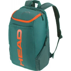 Head Radical Pro Tennis Backpack (Dark Cyan/Fluorescent Orange)