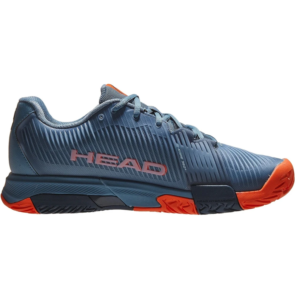 Head Men’s Revolt Pro 4.0 Tennis Shoes (Bluestone/Orange) 3 Head Men’s Revolt Pro 4.0 Tennis Shoes (Bluestone/Orange)