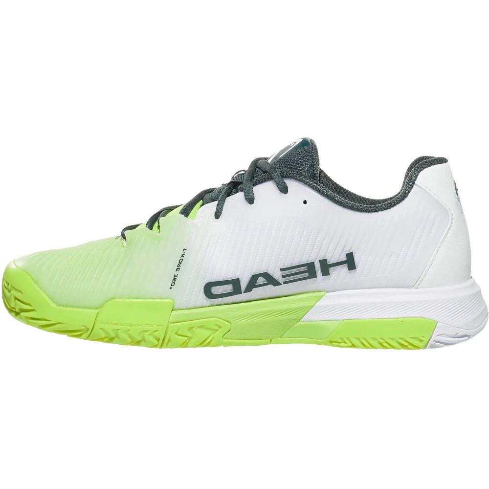 Head Men’s Revolt Pro 4.0 Tennis Shoes (Light Green/White) - Image 2
