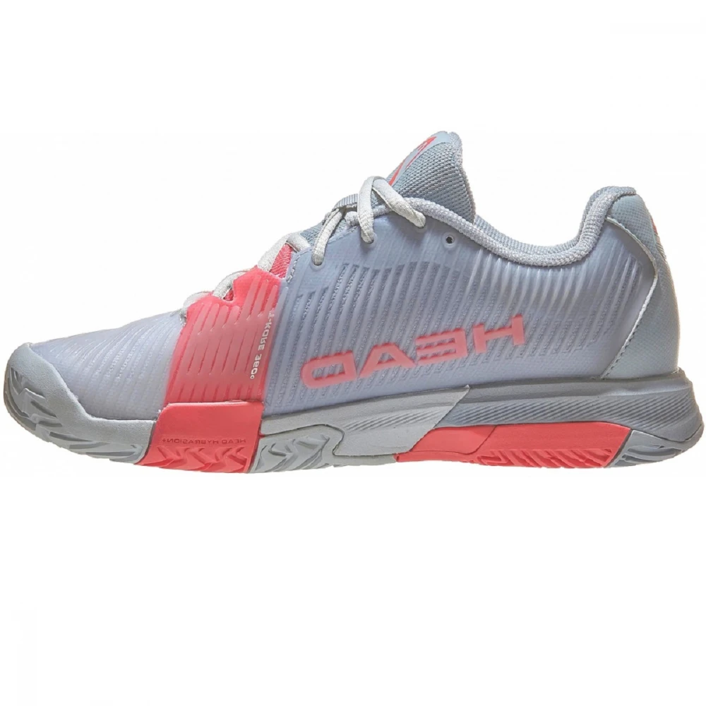 Head Women’s Revolt Pro 4.0 Pickleball Shoes (Grey/Coral) 4 Head Women’s Revolt Pro 4.0 Pickleball Shoes (Grey/Coral) - Image 2