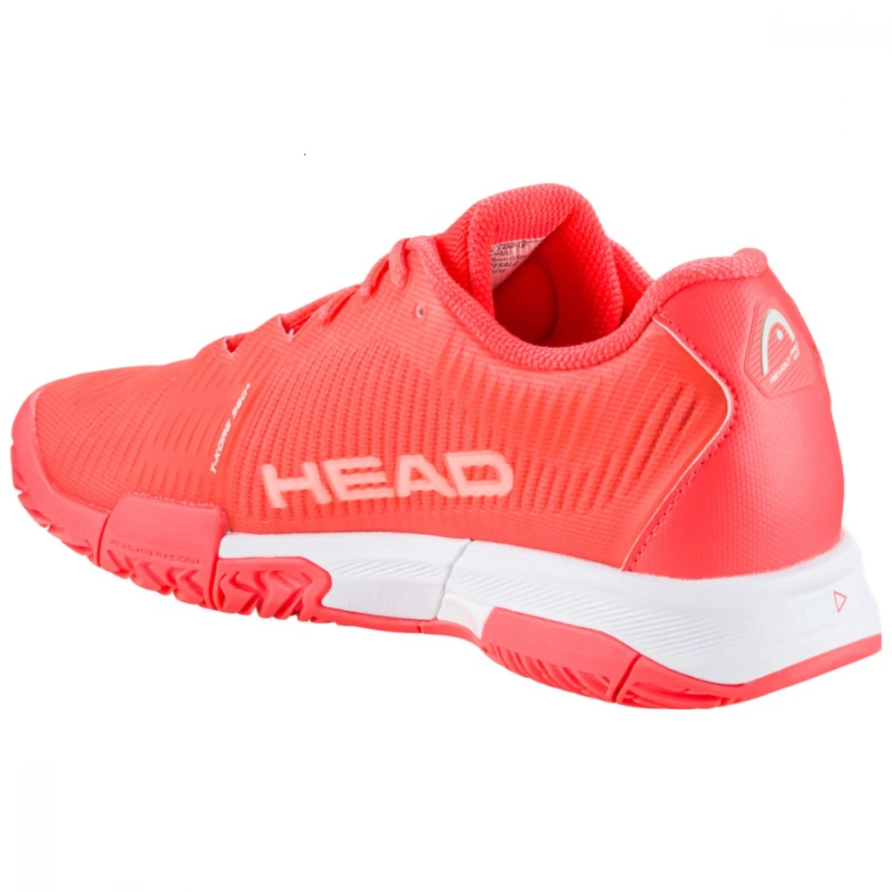 Head Women’s Revolt Pro 4.0 Tennis Shoes (Coral/White) 4 Head Women’s Revolt Pro 4.0 Tennis Shoes (Coral/White) - Image 2