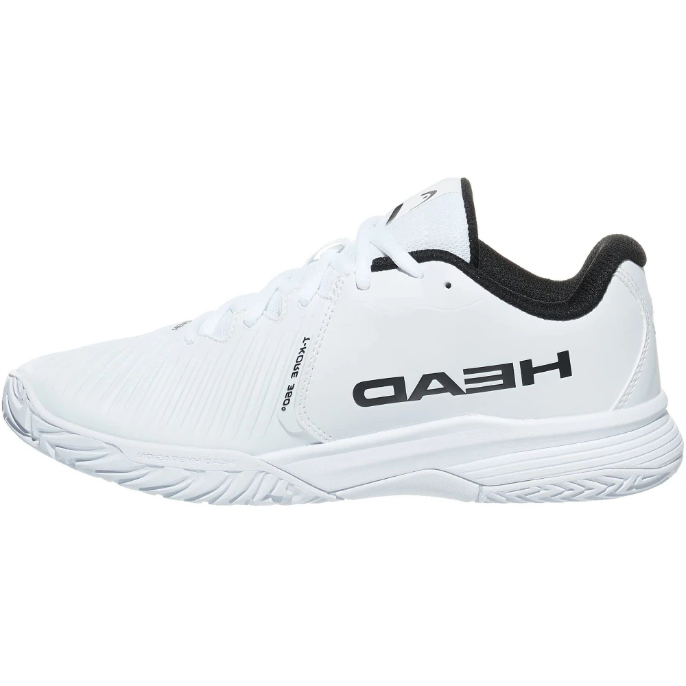 Head Juniors Revolt Pro 4.0 Tennis Shoes (White/Black) 4 Head Juniors Revolt Pro 4.0 Tennis Shoes (White/Black) - Image 2