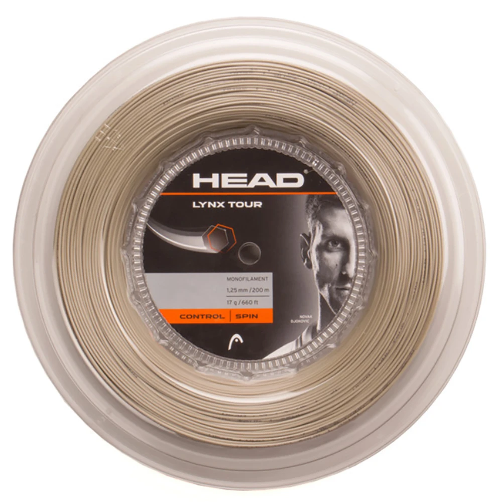 Head Lynx Tour 17g Tennis String (Reel) 3 Head Lynx Tour 17g Tennis String (Reel)