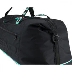 Head Coco Tennis Duffle Bag (Black/Mint) -Tennis Equip Shop 283322 BKMI Head Coco Tennis Duffle Bag Angle 1000 1000