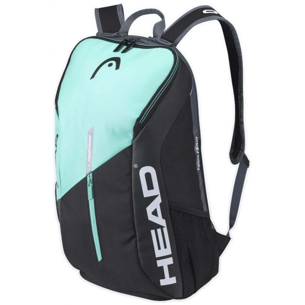 Head Tour Team Tennis Backpack (Black/Mint) 3 Head Tour Team Tennis Backpack (Black/Mint)