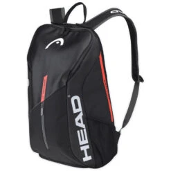 Head Tour Team Tennis Backpack (Black/Orange)