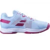 Babolat Women’s SFX3 All Court Tennis Shoes (Clearwater/Cherry) 2 Babolat Women’s SFX3 All Court Tennis Shoes (Clearwater/Cherry) -Tennis Equip Shop 31S22530 4098 babolat SFX3 womens all court tennis shoes clear water cherry right 1000 1000