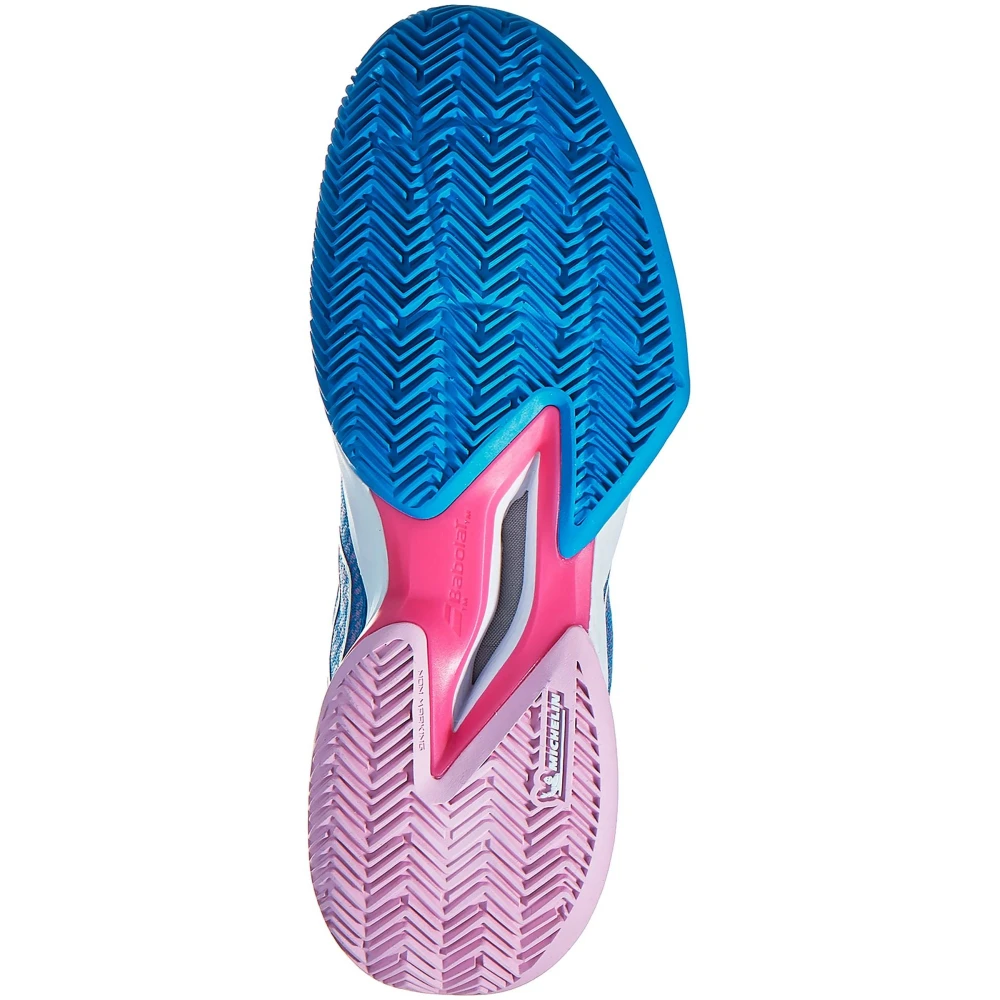 Babolat Women’s Jet Mach 3 All Court Tennis Shoes (French Blue) - Image 3