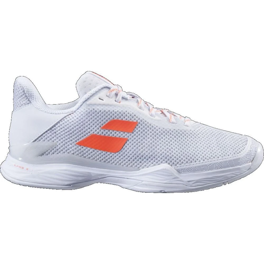 Babolat Women’s Jet Tere All Court Tennis Shoes (White/Living Coral) 3 Babolat Women’s Jet Tere All Court Tennis Shoes (White/Living Coral)