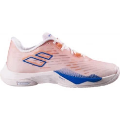 Babolat Womenâs Shadow Tour 5 Tennis Shoes (English Rose)