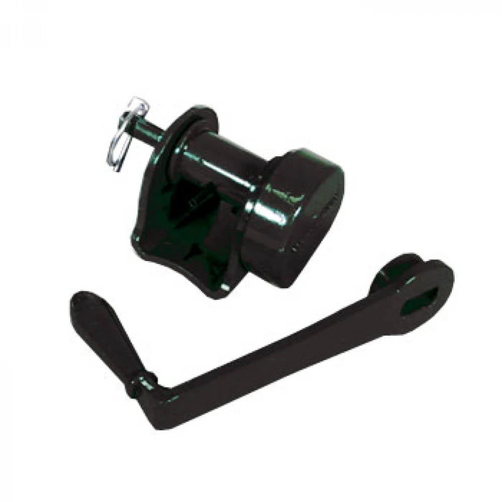 Douglas Deluxe Replacement Reel For External Wind Tennis Posts (Black) 3 Douglas Deluxe Replacement Reel For External Wind Tennis Posts (Black)