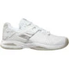 Babolat Junior Propulse Wimbledon All Court Tennis Shoes (White/Silver) 2 Babolat Junior Propulse Wimbledon All Court Tennis Shoes (White/Silver) -Tennis Equip Shop 33S23553 1019 Babolat Junior Propulse Wimbledon All Court Tennis Shoes WhiteSilver a 1000 1000