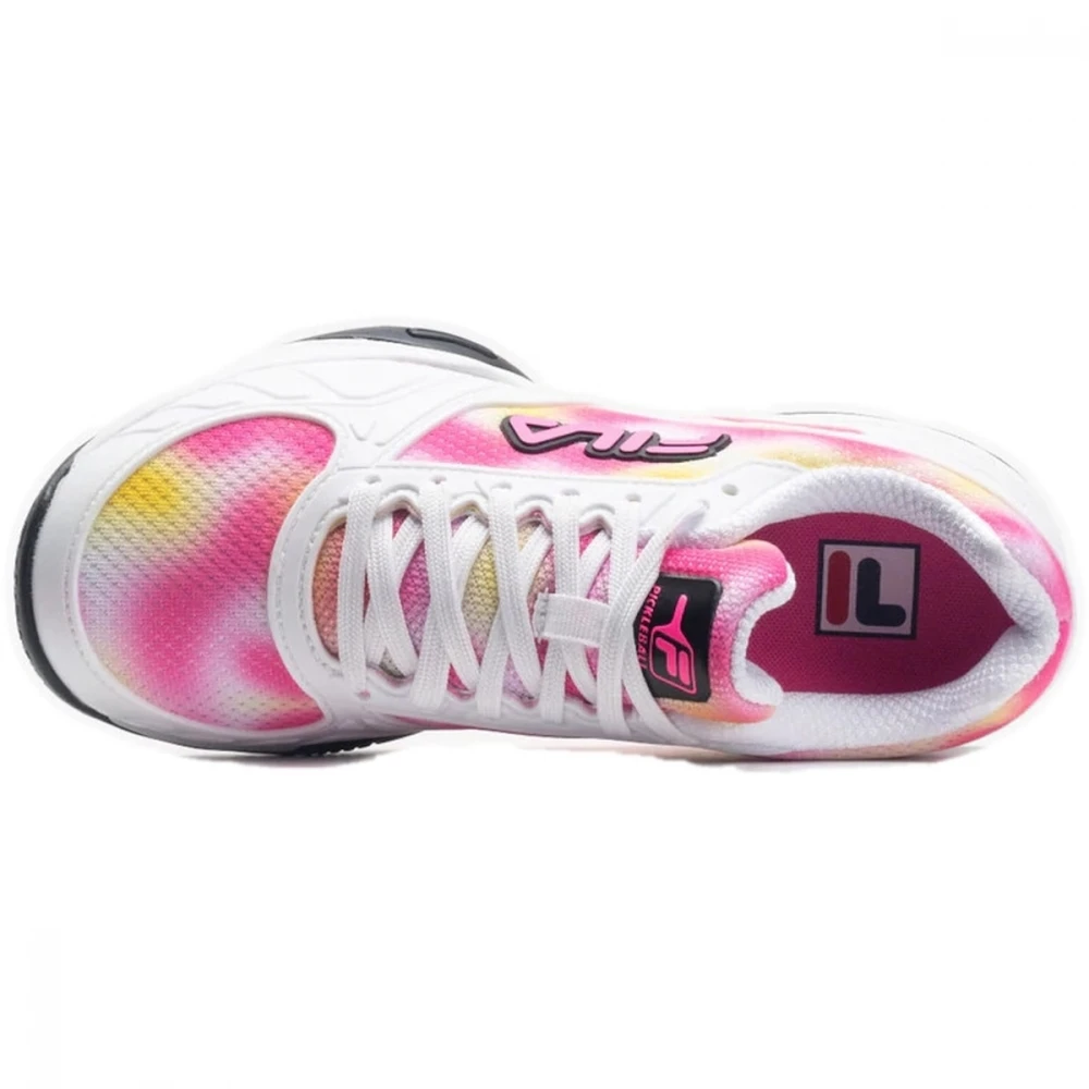 Fila Women’s Volley Zone Pickleball Shoes (Tie Dye) - Image 3