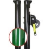 Douglas Sidewinder 2-7/8 Inch Tennis Post W/ External Wind (Green) -Tennis Equip Shop 63001 1 1000 1000