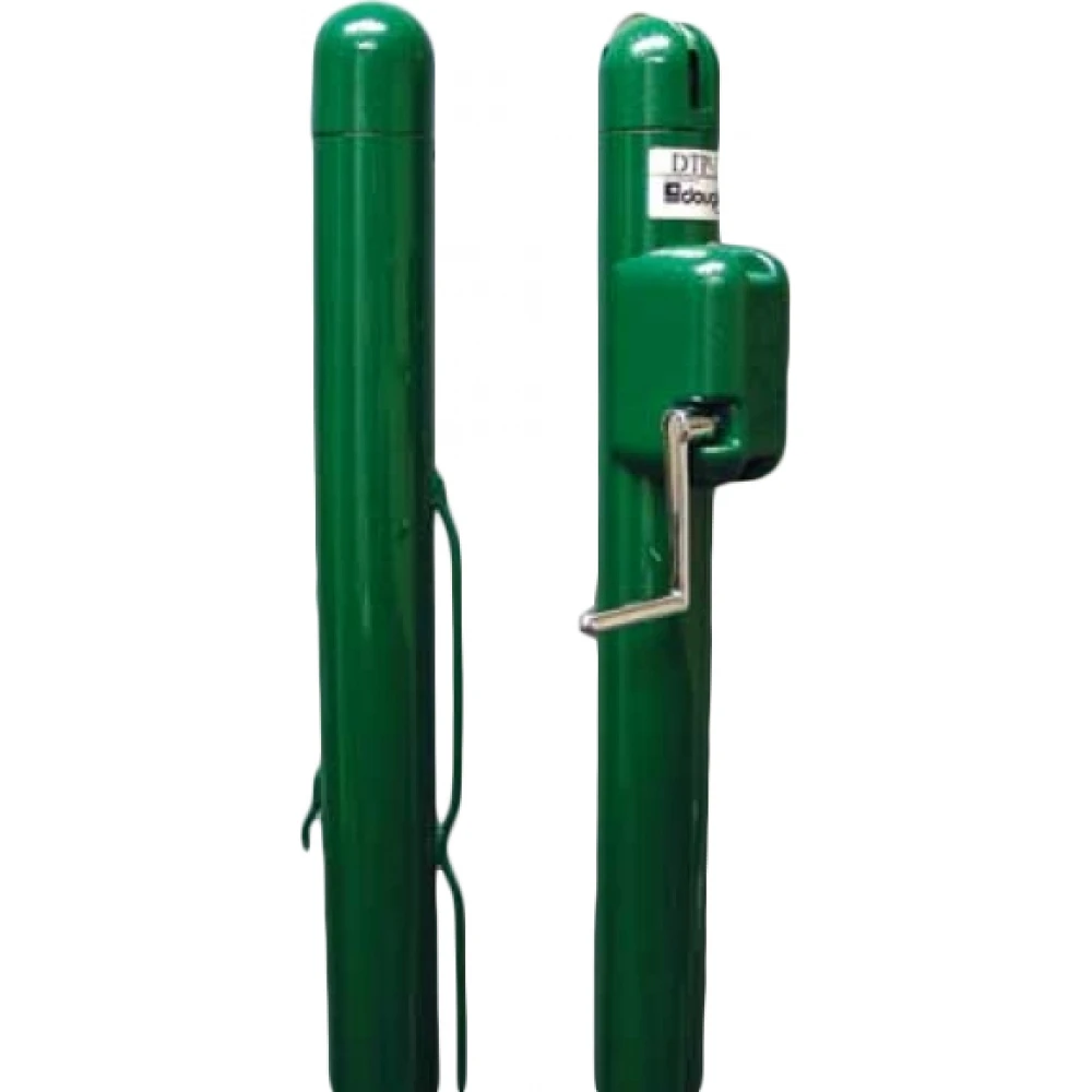 Douglas DTP-37 Green Tennis Post W/ Internal Wind 3 Douglas DTP-37 Green Tennis Post W/ Internal Wind