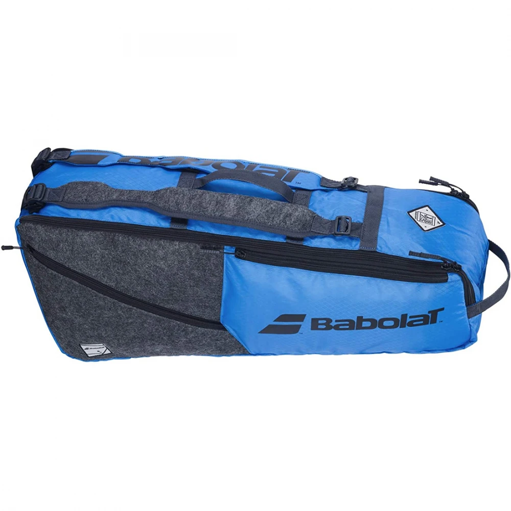 Babolat Evo X 6 Tennis Racquet Bag (Blue/Grey) 3 Babolat Evo X 6 Tennis Racquet Bag (Blue/Grey)