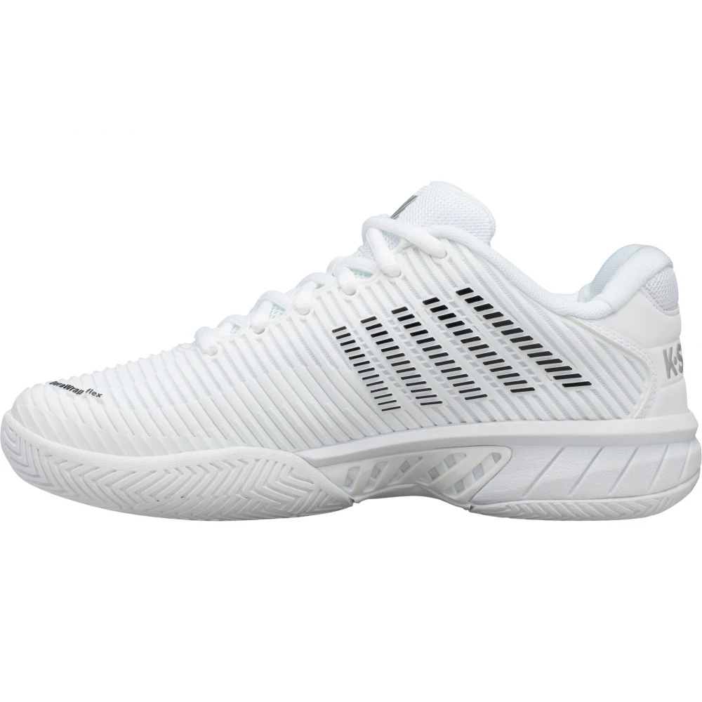 K-Swiss Women’s Hypercourt Express 2 Tennis Shoe (White/Black) 4 K-Swiss Women’s Hypercourt Express 2 Tennis Shoe (White/Black) - Image 2