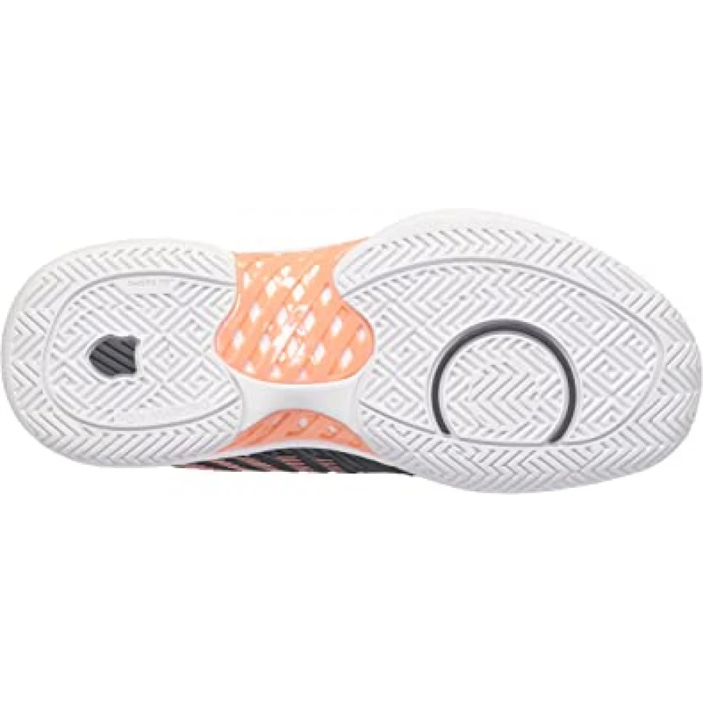 K-Swiss Women’s Hypercourt Express 2 2E Tennis Shoes (Asphalt/White/Peach Amber) 5 K-Swiss Women’s Hypercourt Express 2 2E Tennis Shoes (Asphalt/White/Peach Amber) - Image 3