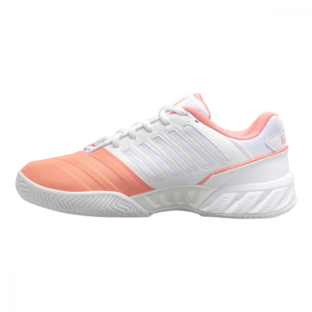 K-Swiss Women’s Bigshot Light 4 Tennis Shoes (Peach Amber/White/Asphalt) 4 K-Swiss Women’s Bigshot Light 4 Tennis Shoes (Peach Amber/White/Asphalt) - Image 2