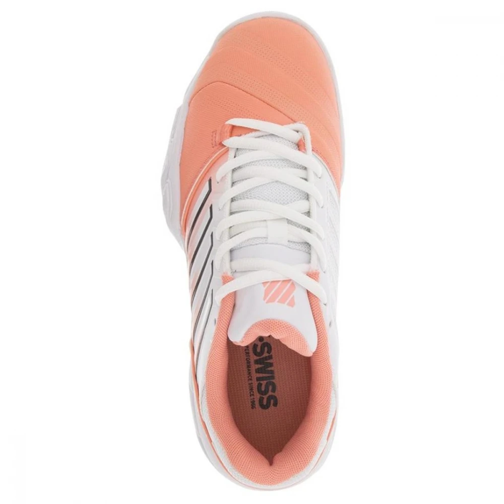 K-Swiss Women’s Bigshot Light 4 Tennis Shoes (Peach Amber/White/Asphalt) 5 K-Swiss Women’s Bigshot Light 4 Tennis Shoes (Peach Amber/White/Asphalt) - Image 3