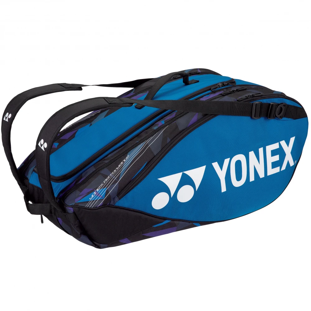 Yonex Pro 9 Racquet Tennis Bag (Fine Blue) 3 Yonex Pro 9 Racquet Tennis Bag (Fine Blue)