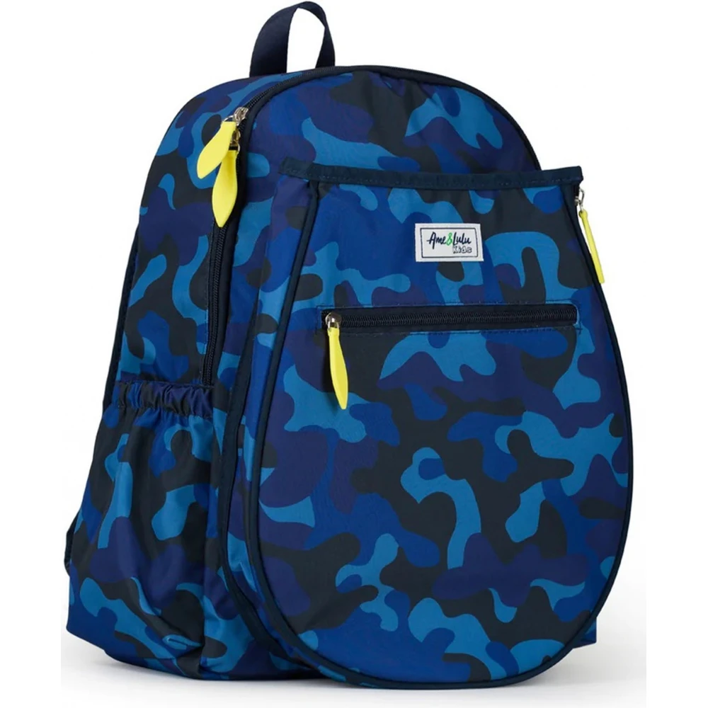 Ame & Lulu Big Love Tennis Backpack (Navy Camo) 5 Ame & Lulu Big Love Tennis Backpack (Navy Camo) - Image 3