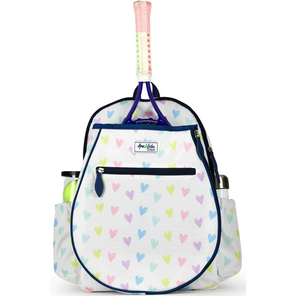 Ame & Lulu Big Love Tennis Backpack (Sweethearts) 3 Ame & Lulu Big Love Tennis Backpack (Sweethearts)