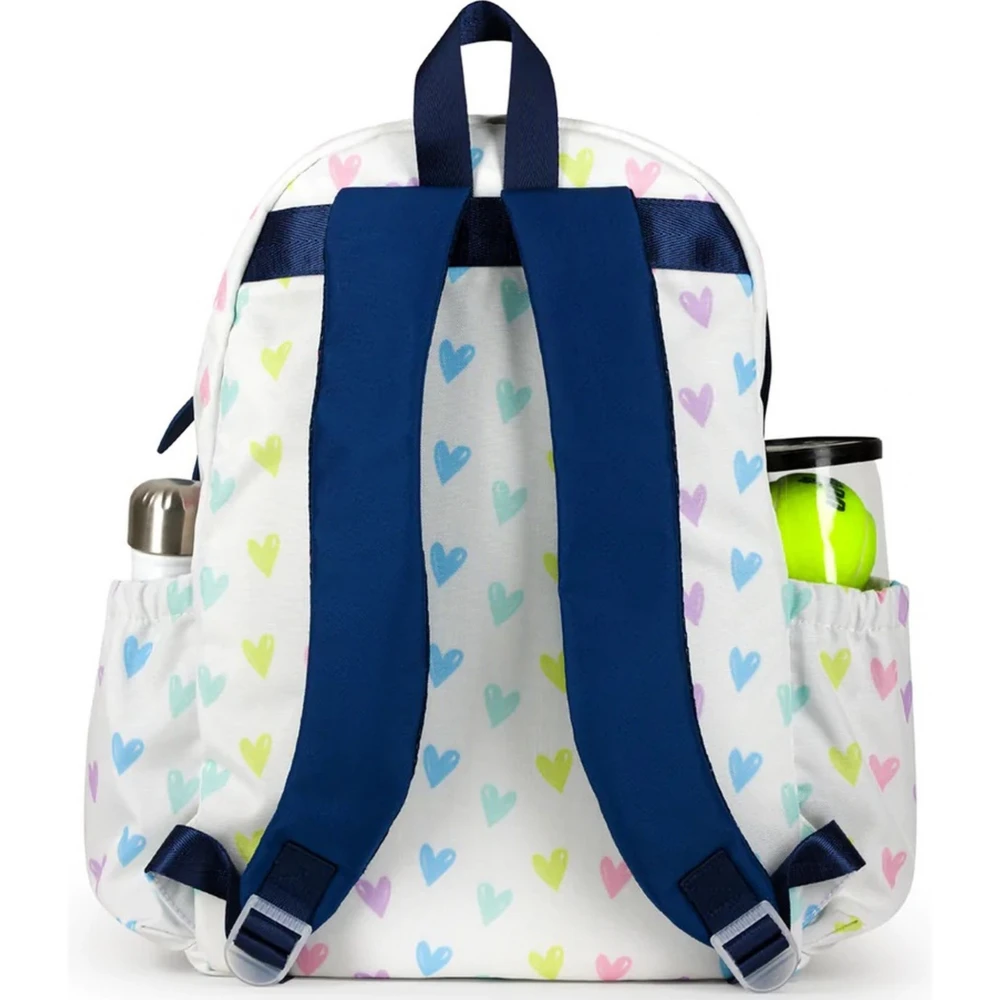 Ame & Lulu Big Love Tennis Backpack (Sweethearts) 4 Ame & Lulu Big Love Tennis Backpack (Sweethearts) - Image 2