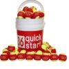 QuickStart 36 Red Felt Tennis Training Balls With Slogans -Tennis Equip Shop BQ3624 QuickStart 36 Red Felt Balls with Slogans 1000 1000