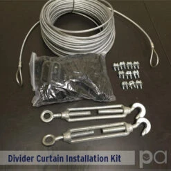 Divider Curtain Installation Kit - For 120ft Run