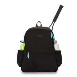 Ame & Lulu Courtside Tennis Backpack 2.0 (Black/Blue)
