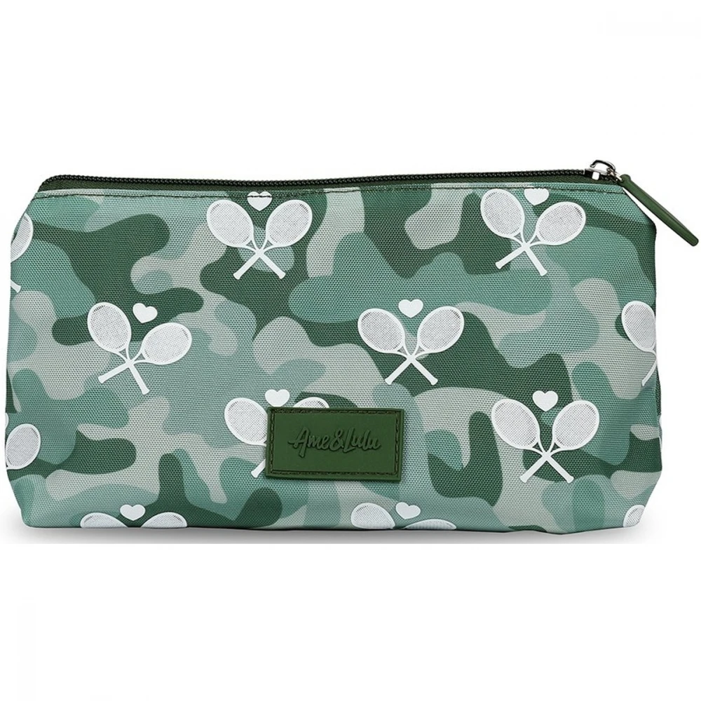 Ame & Lulu Everyday Tennis Pouch (Olive Camo) 4 Ame & Lulu Everyday Tennis Pouch (Olive Camo) - Image 2